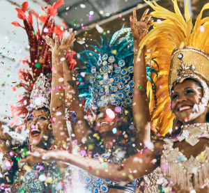 Weltweit feiern im Februar