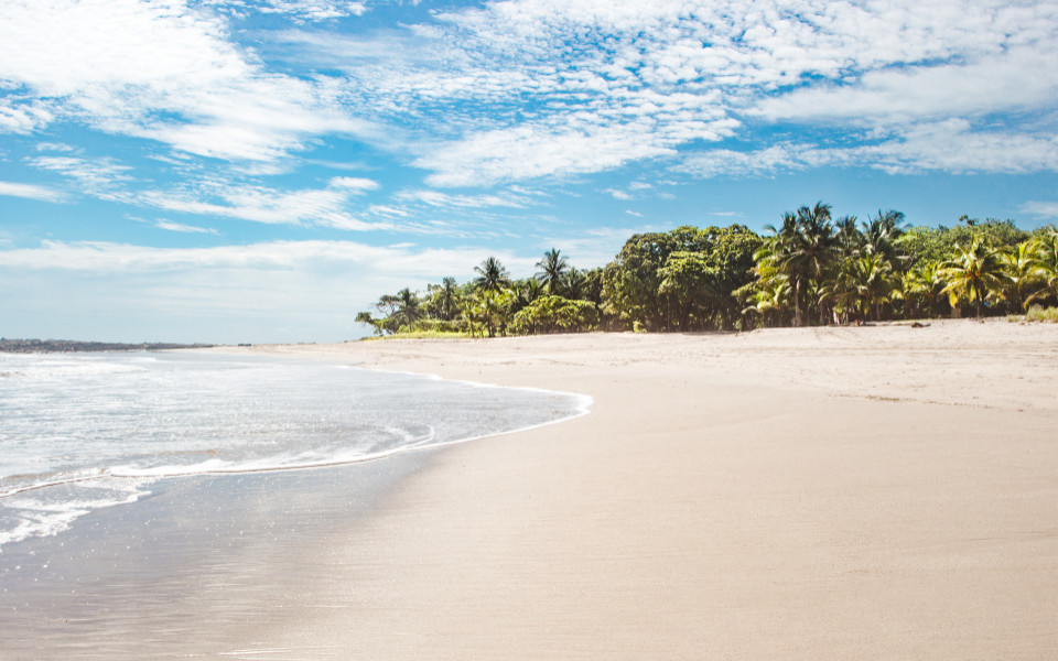 Strand von Costa Rica