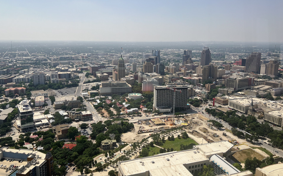 Skyline von Antonio in Texas 